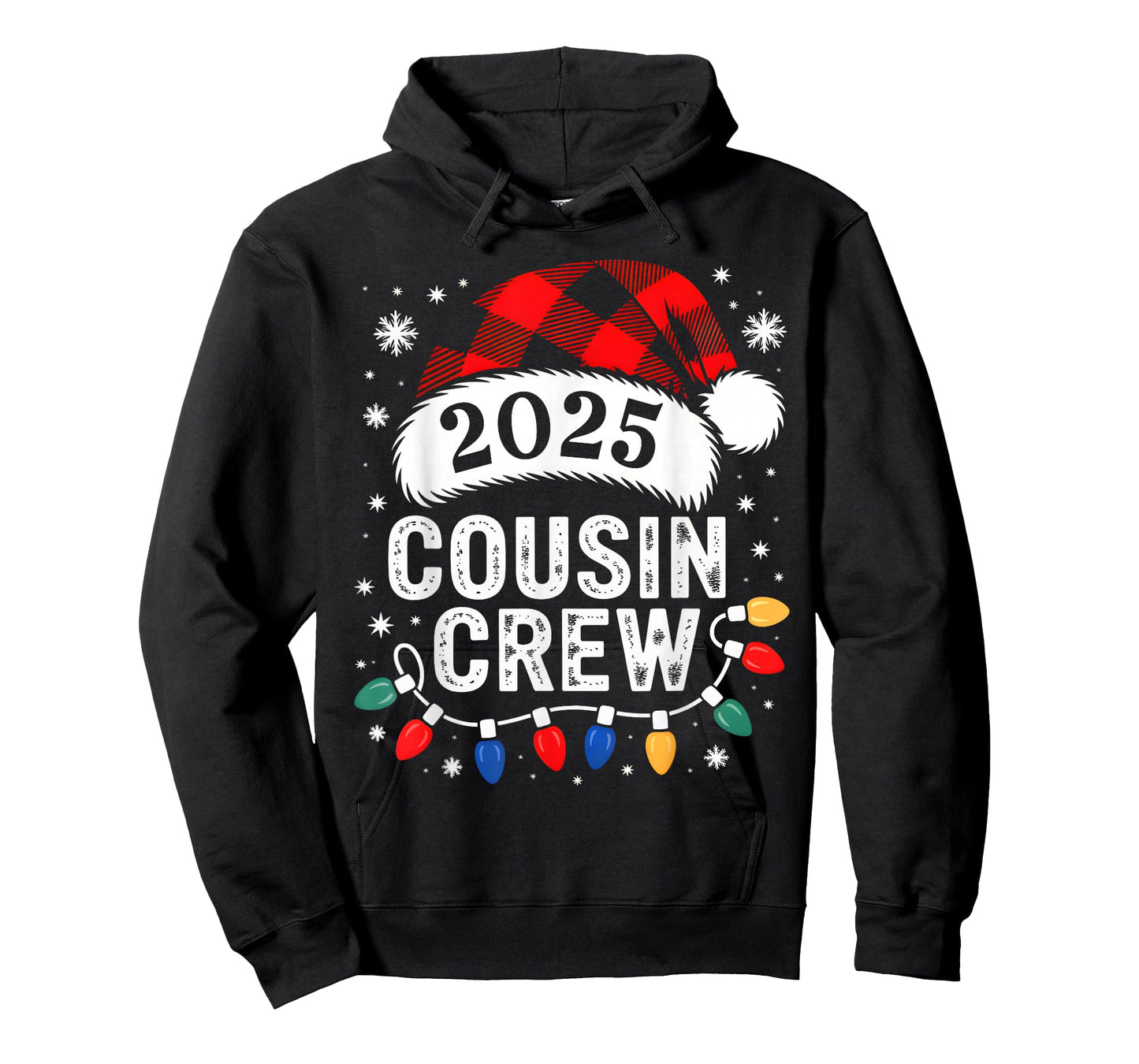 Christmas Cousin Crew 2025 Matching Xmas Family Pajama Pjs T-Shirt