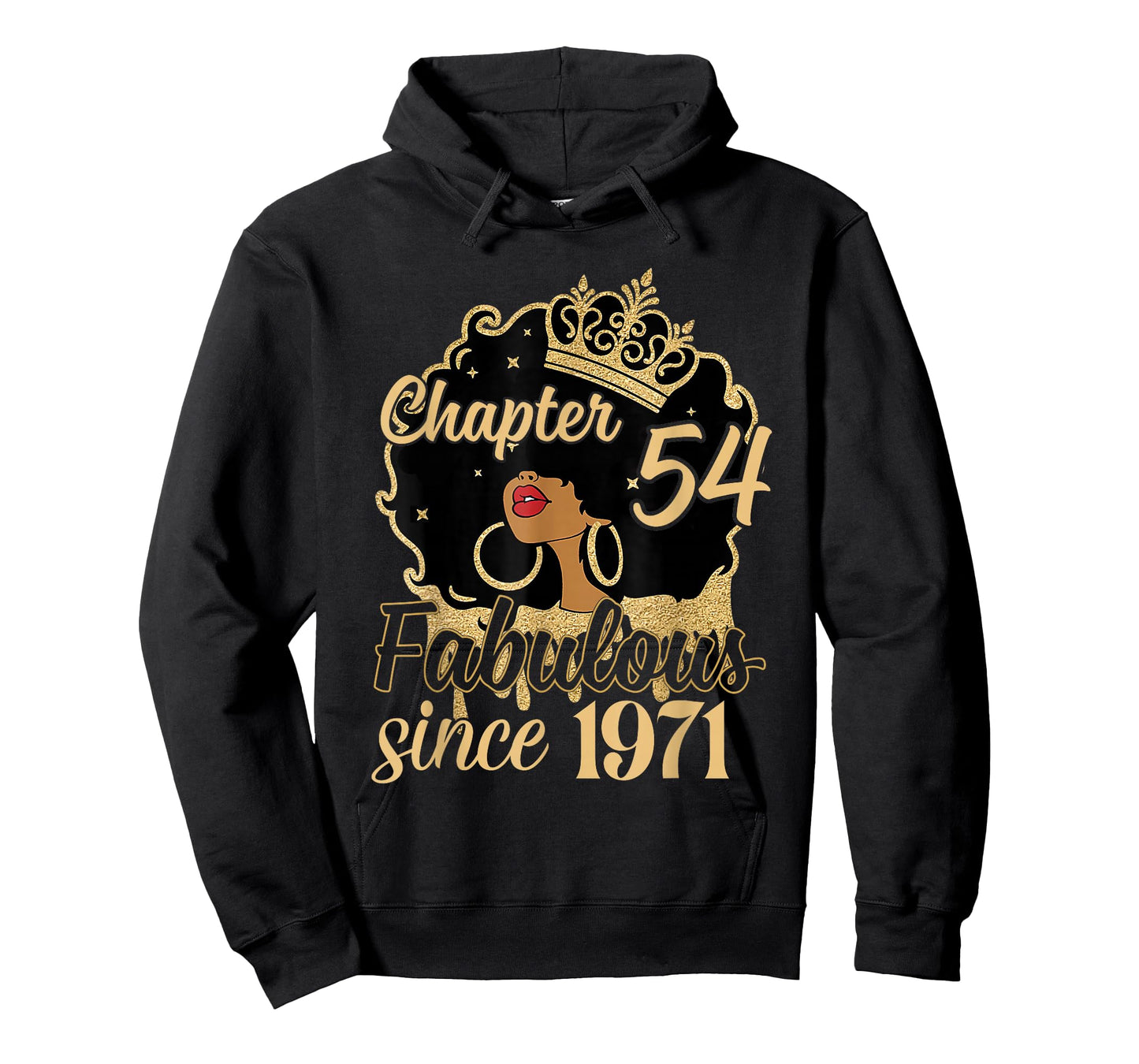 Chapter 54 Fabulous Since 1971 54th Birthday for Girls Women T-Shirt