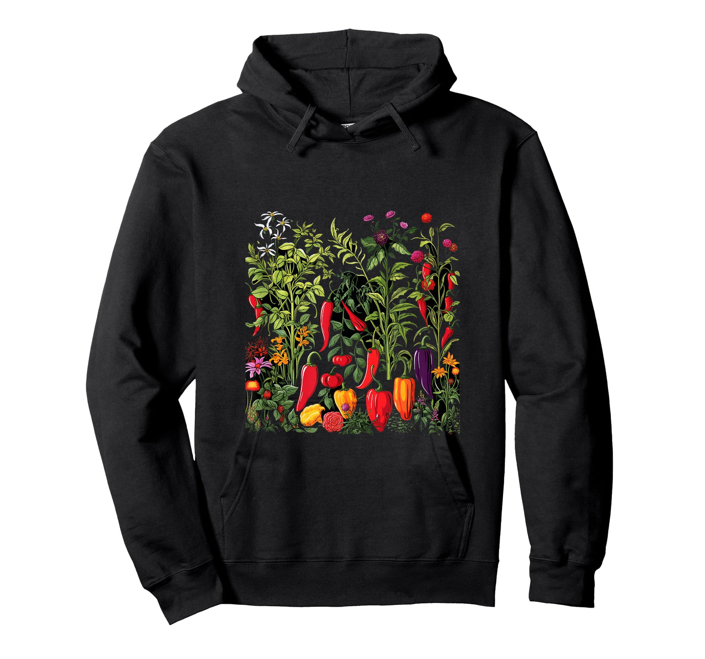 Chili Hot Pepper Plants Chillis Garden Spicy Pepper T-Shirt