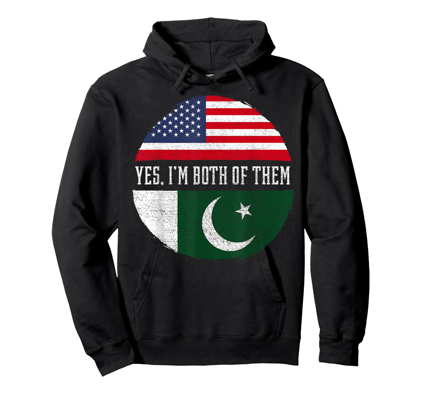 Half American Half Pakistani USA Flag Pakistan Heritage DNA Women Kids Men T-Shirt