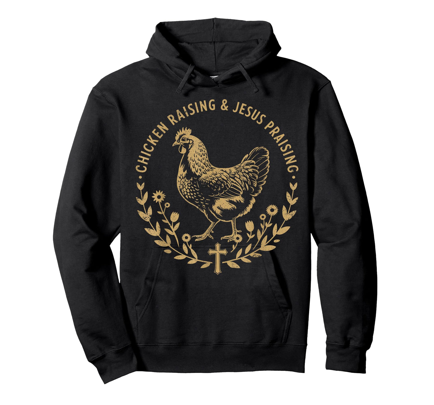 Chicken Raising & Jesus Praising Shirt Men Women T-Shirt