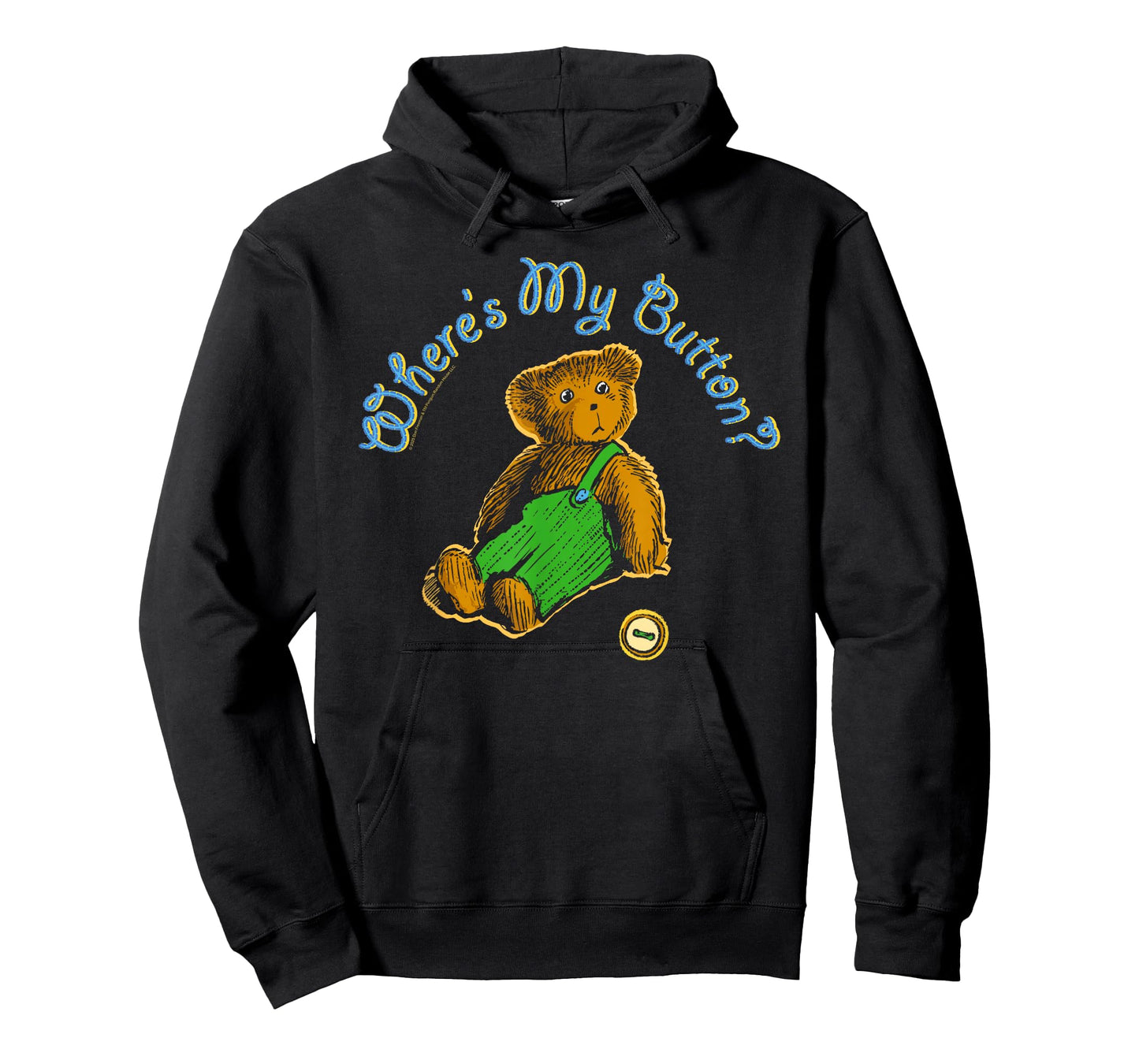 Corduroy Where's My Button Teddy Bear Retro Children's Book T-Shirt