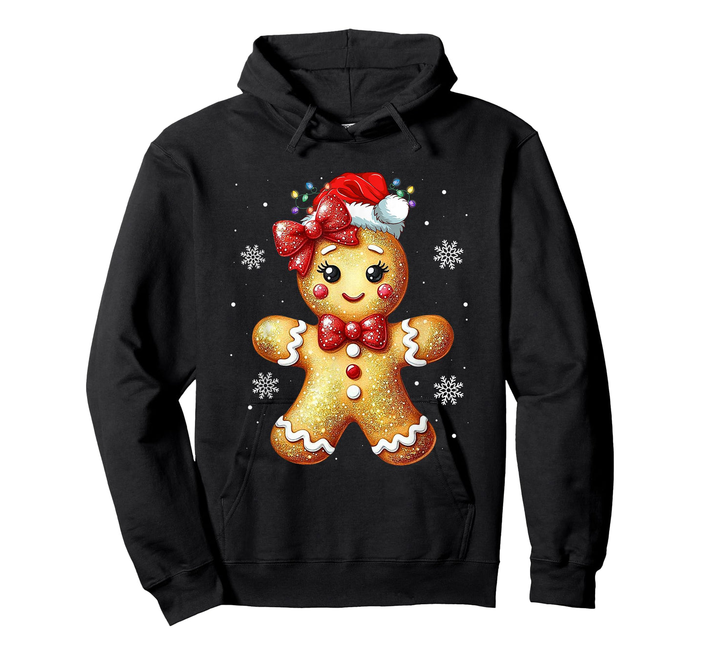 Cute Gingerbread Girl Christmas Cookie Baking Holiday Xmas T-Shirt