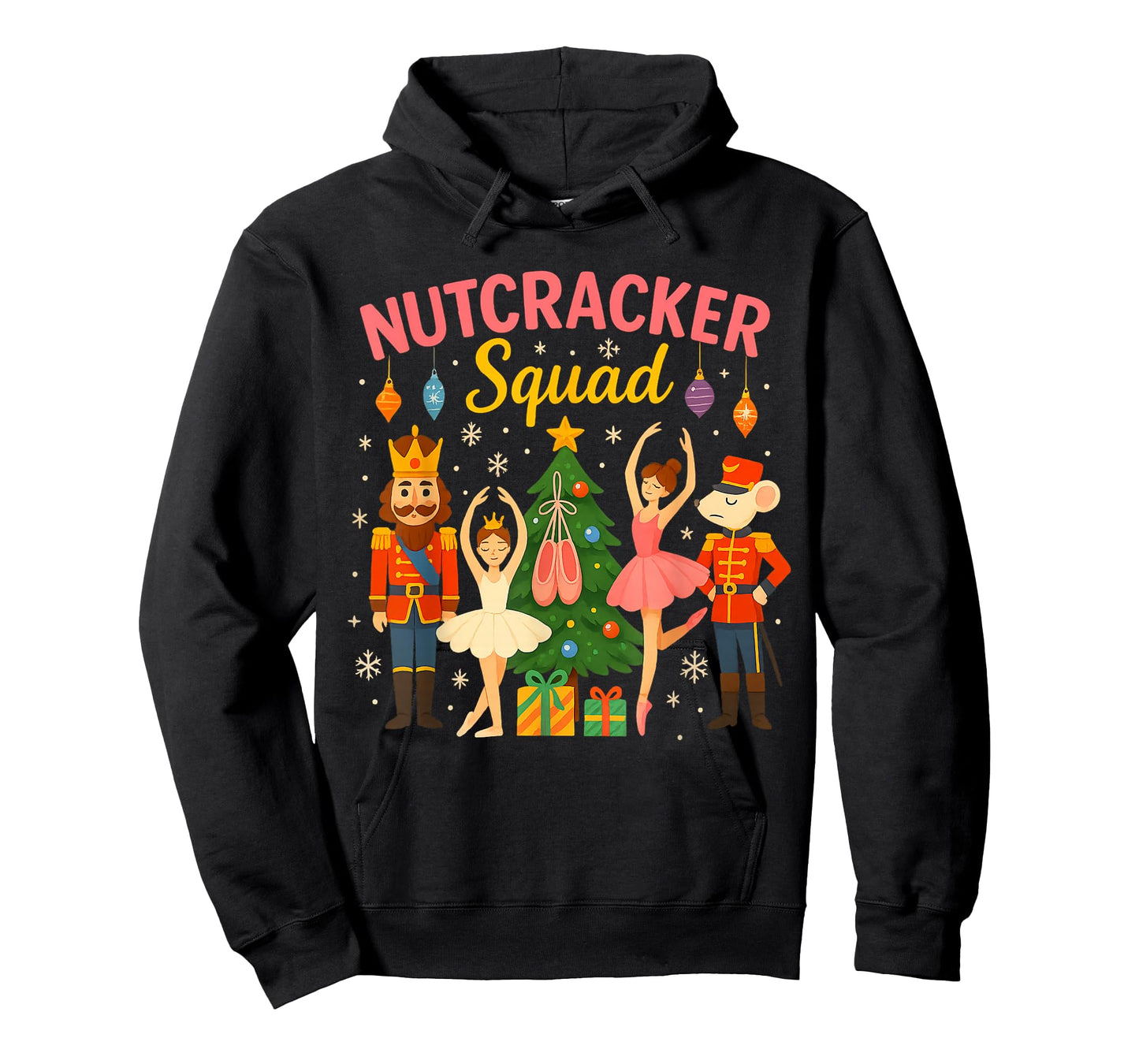 Ballet Nutcracker Squad Christmas Costume for Kids Women Men T-Shirt