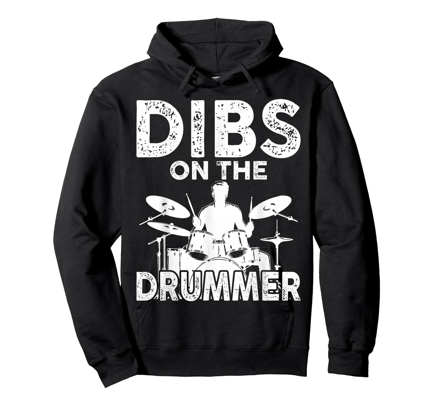 Dibs On The Drummer Funny Drummer Wife Husband Girlfriend T-Shirt