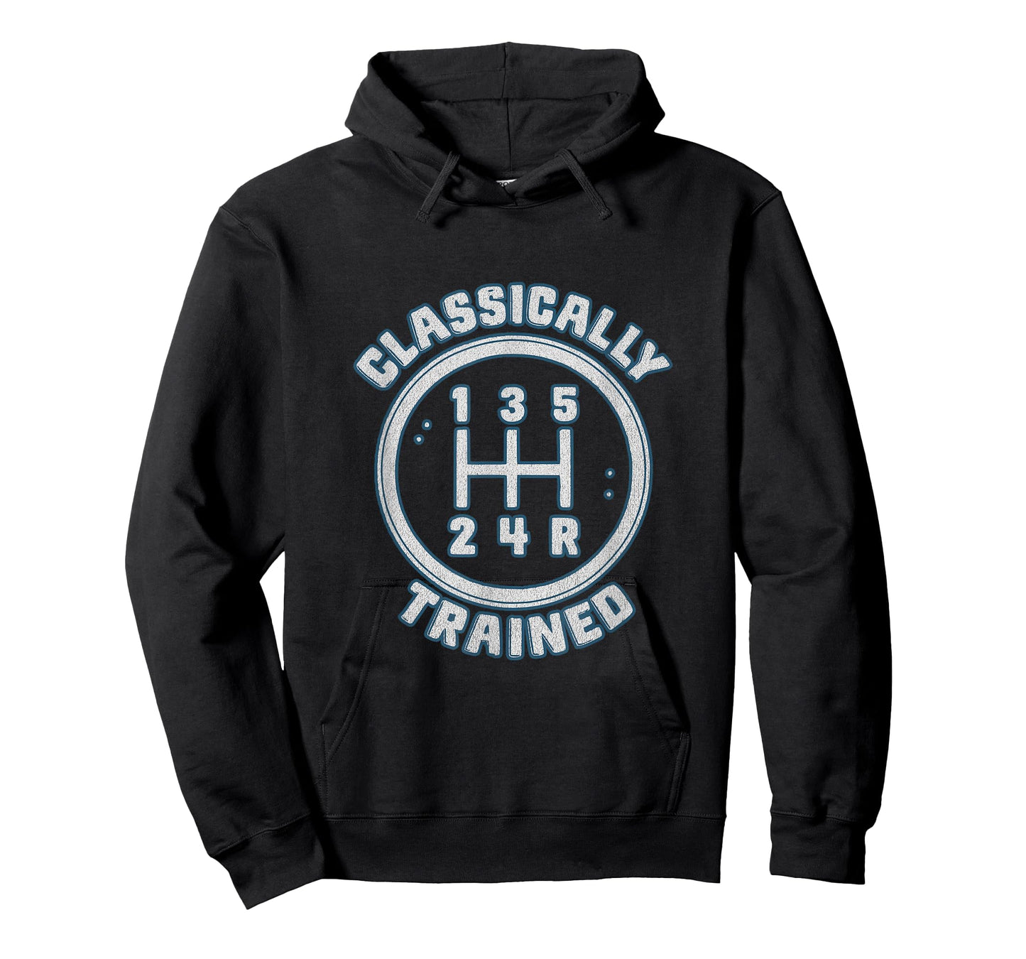 Automotive Classically Trained Manual Gear Shift Retro Car T-Shirt
