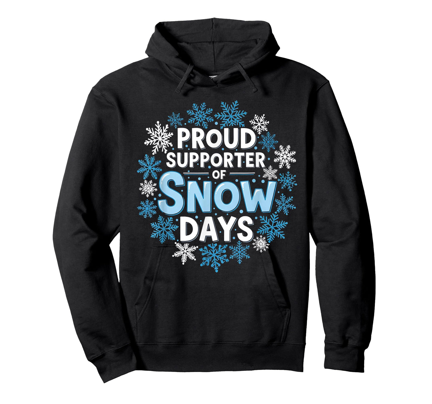 Proud Supporter of Snow Days Funny Teacher Crew T-Shirt