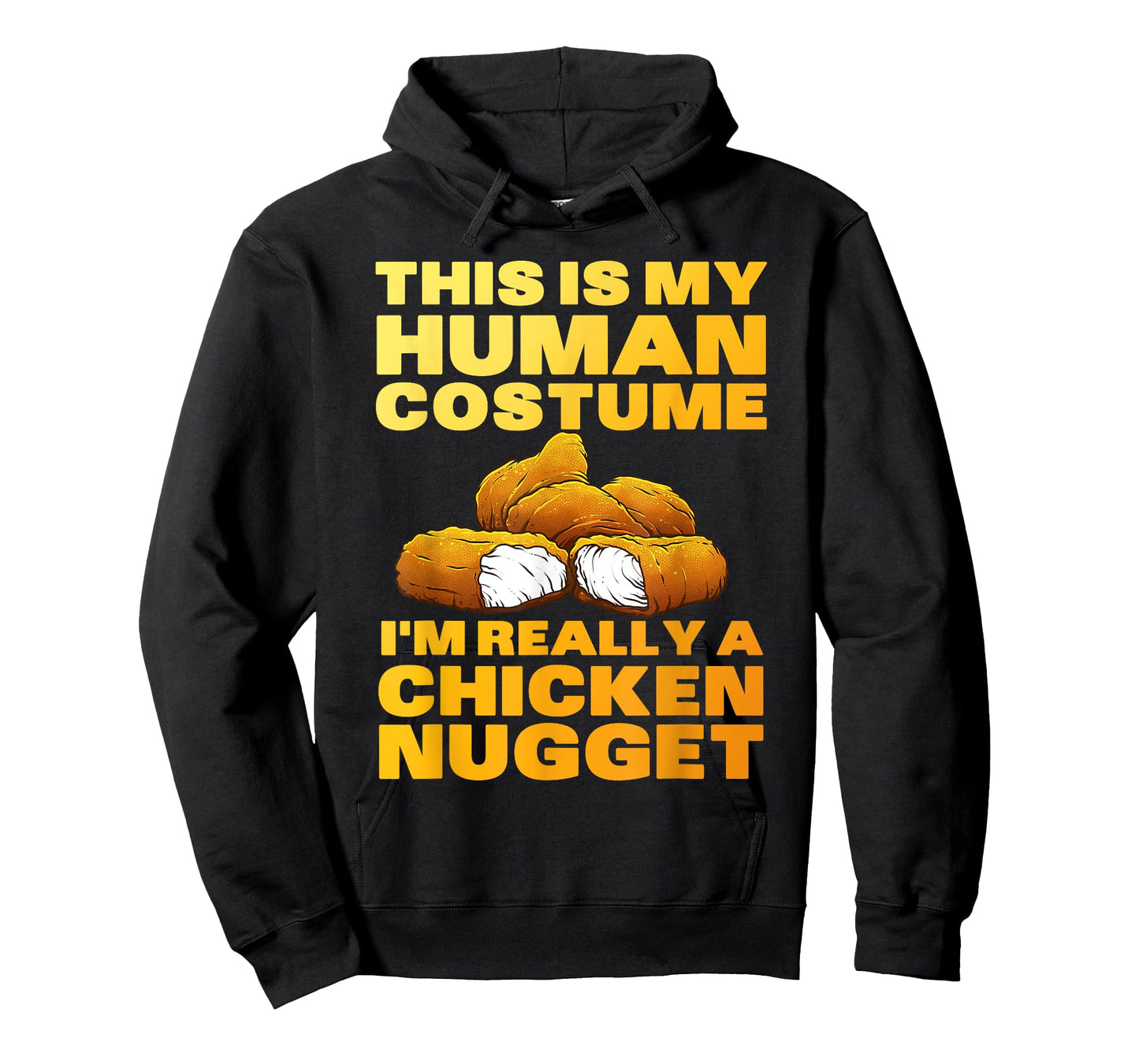 Chicken Nugget Art for Men Women Kids Chicken Nugget Costume T-Shirt