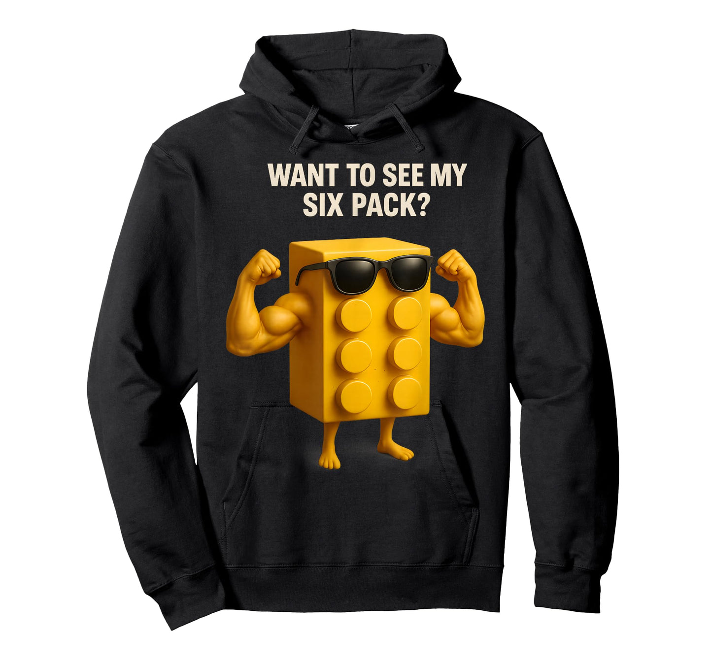 Want To See My Six Pack Bricks Lover Master Builder T-Shirt