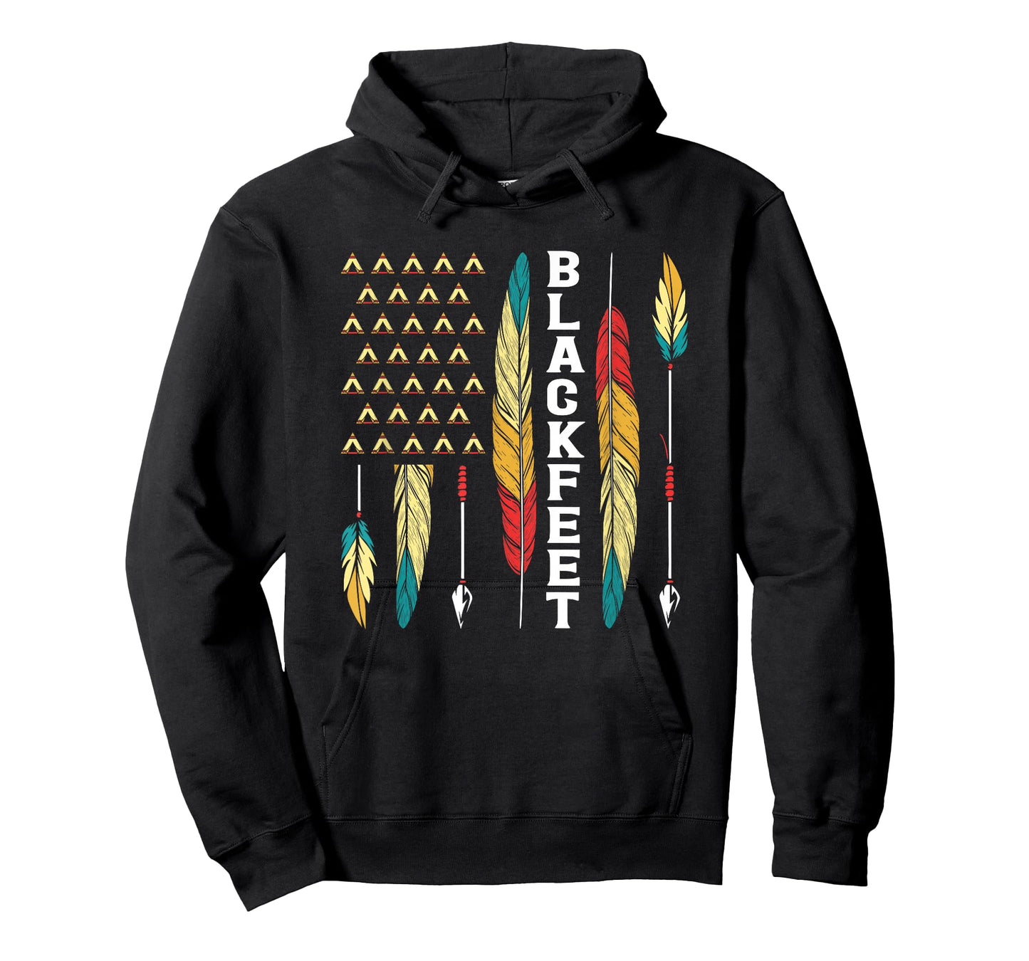 Blackfeet Flag Native Pride American Indian Tribe Blackfeet T-Shirt