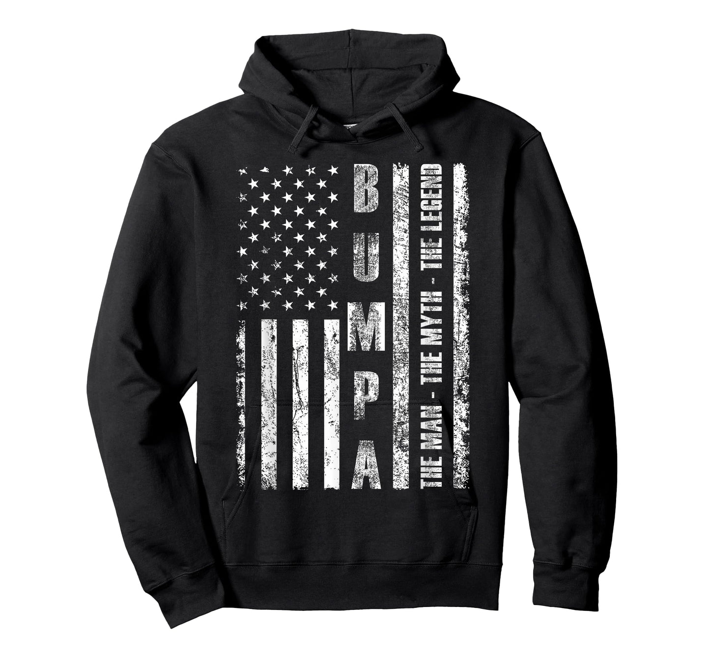 Bumpa The Man The Myth The Legend US Flag Tshirt T-Shirt