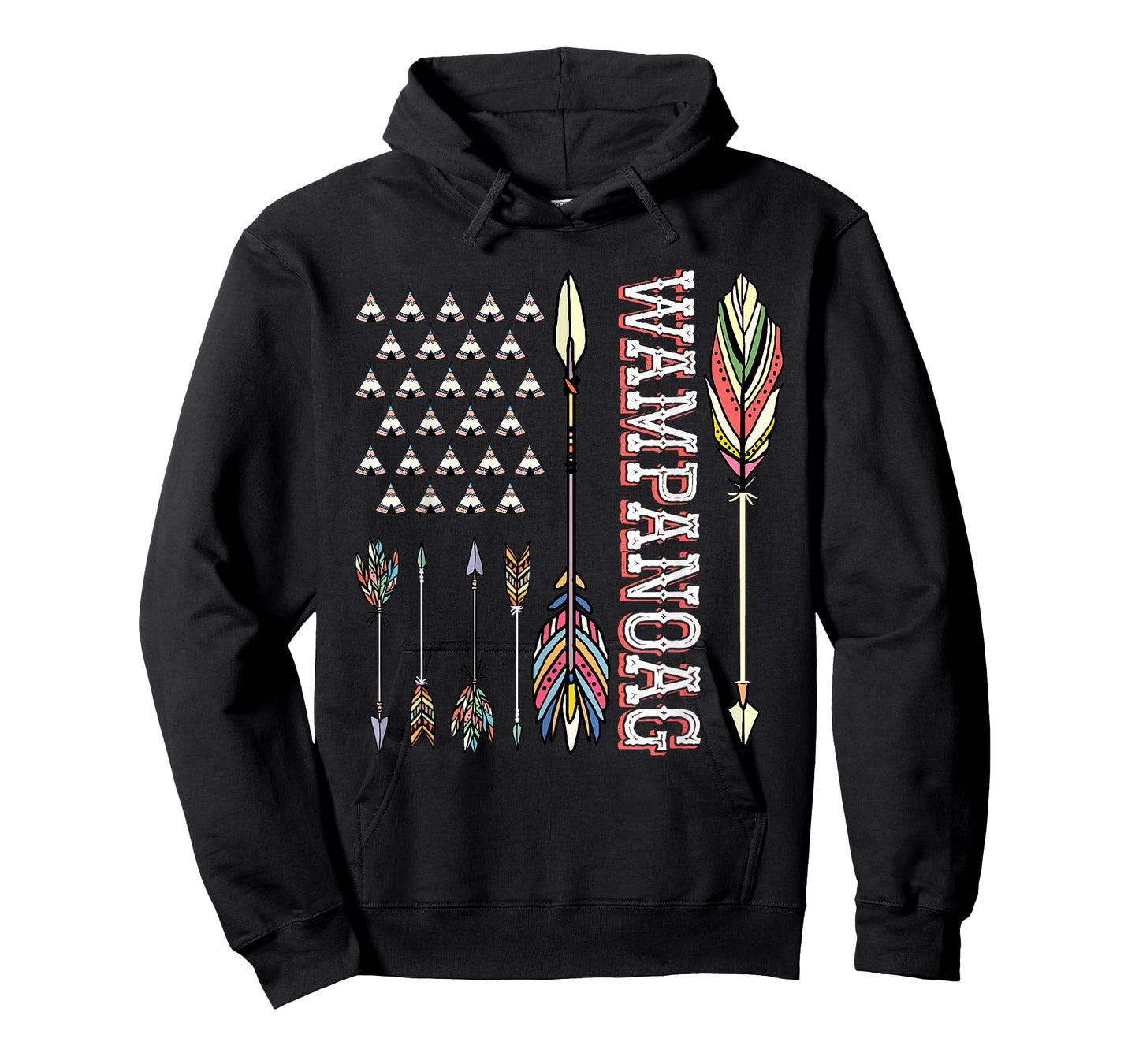 Wampanoag Flag Indigenous Heritage Native American Wampanoag T-Shirt