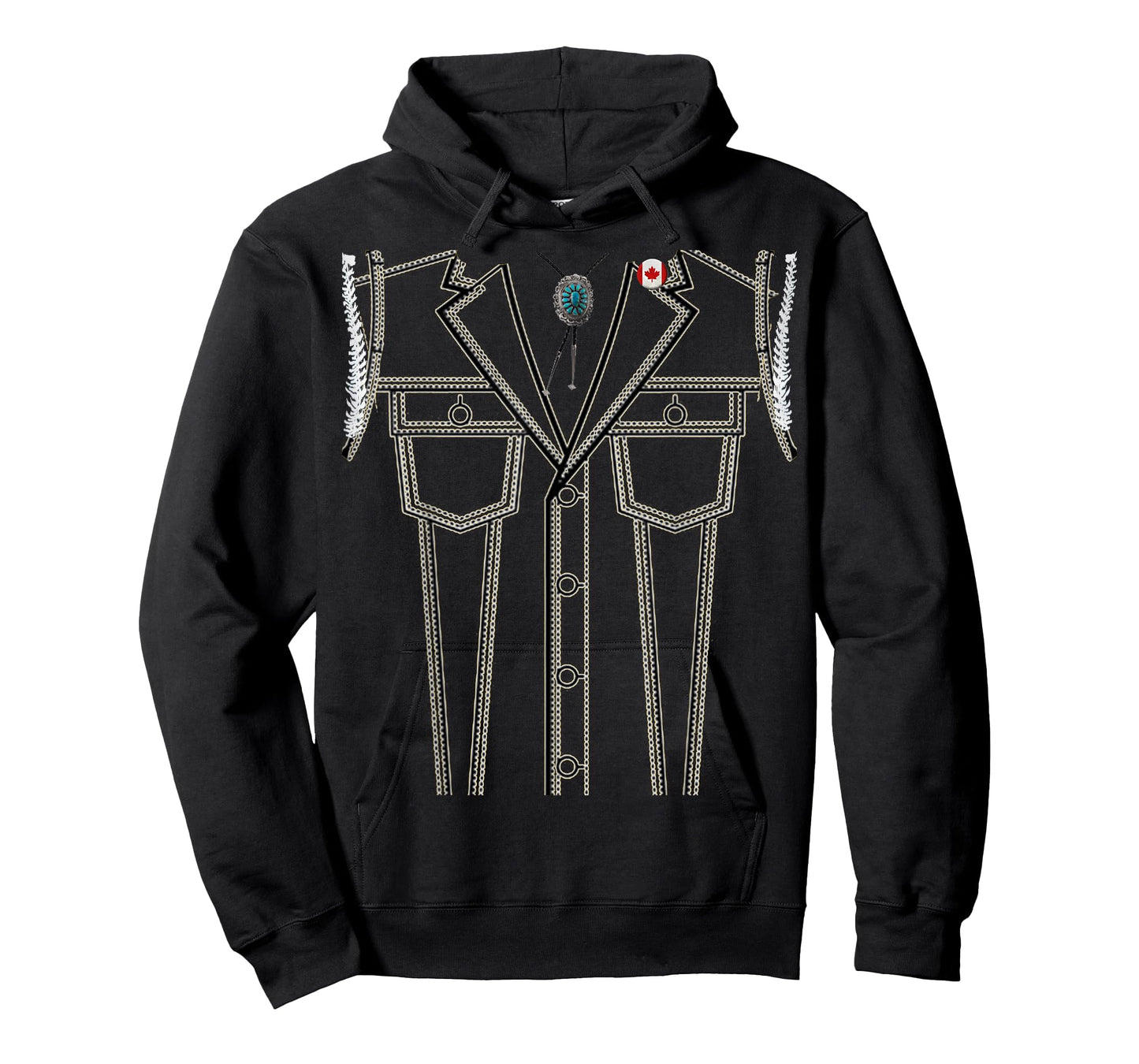 Canadian Tuxedo T Shirt - Novelty Denim Tux T-Shirt