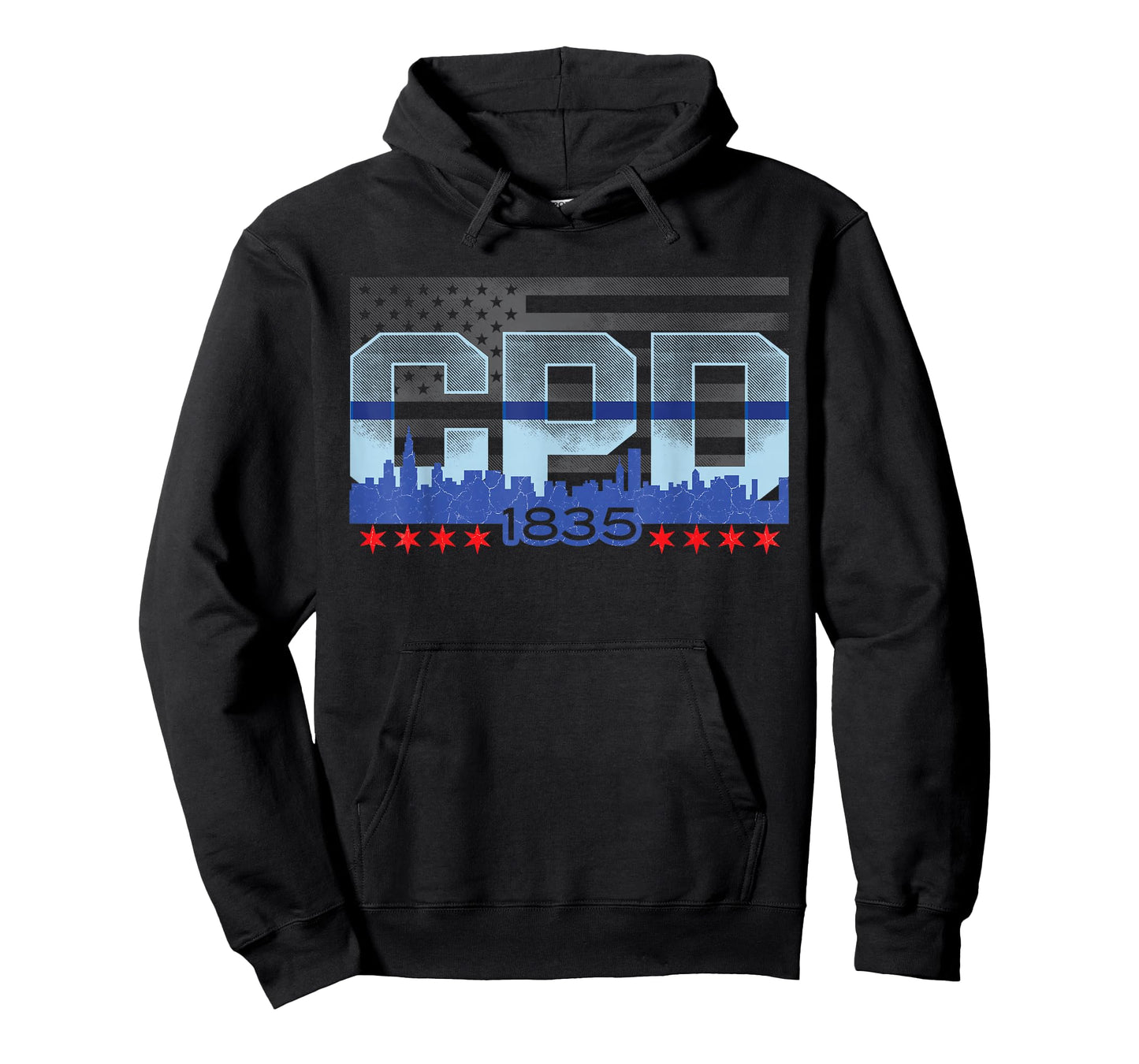 Chicago Police Officer Vintage CPD T-Shirt T-Shirt