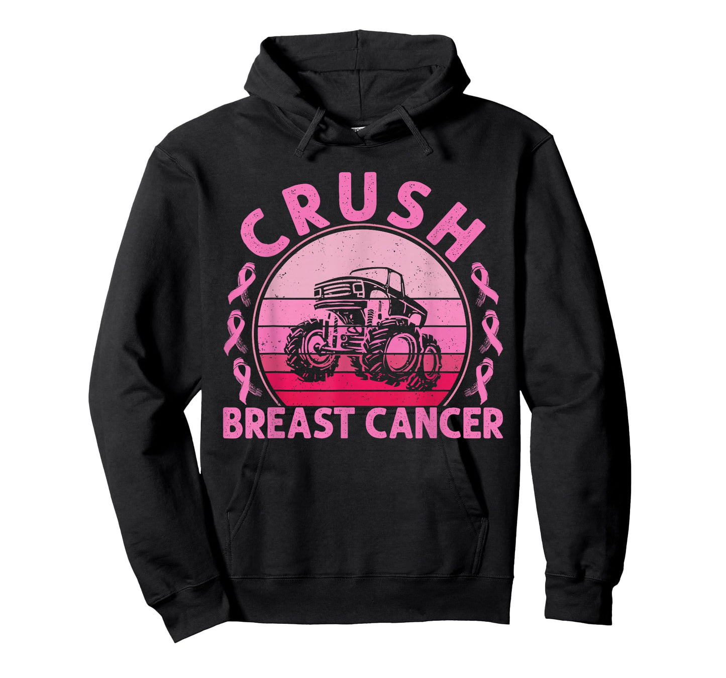 Crush Breast Cancer Awareness Women Men Boys T-Shirt