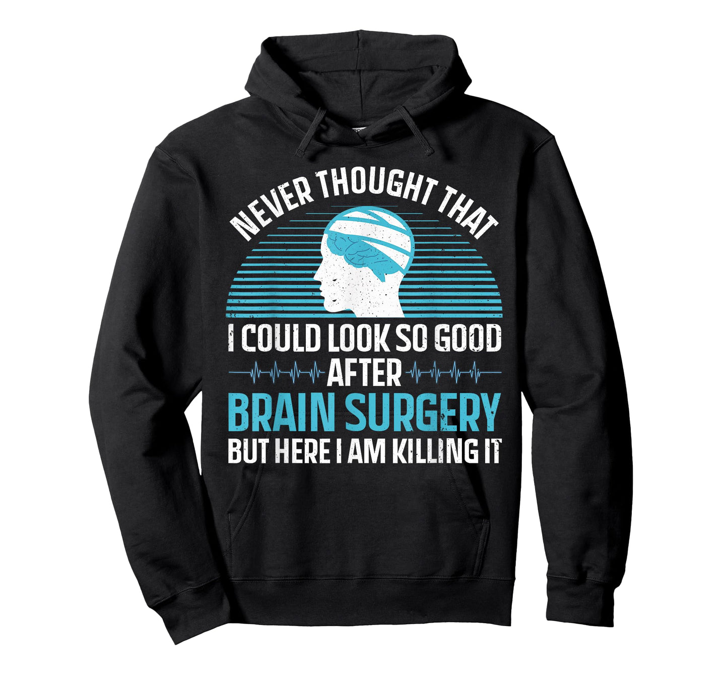 Cute Brain Surgery For Men Women Brain Tumor Cancer Survivor T-Shirt