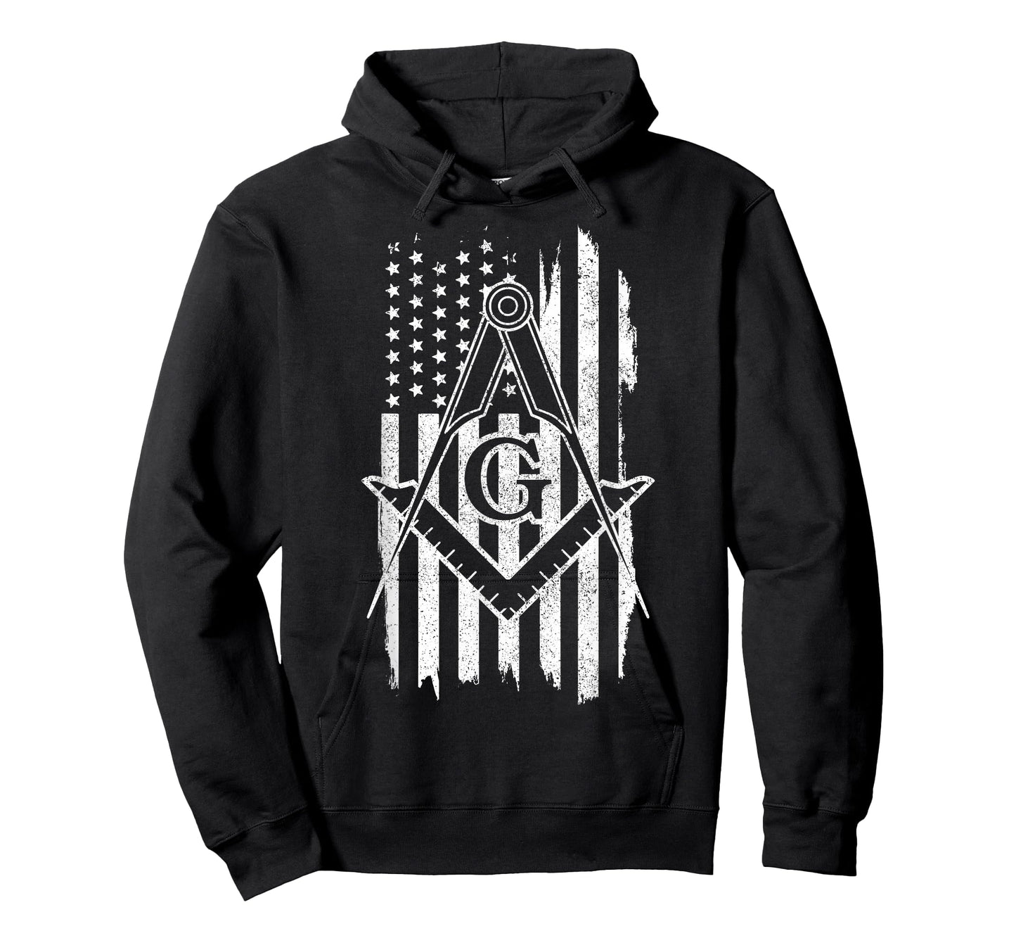 Patriotic Masonic American Flag T-Shirt