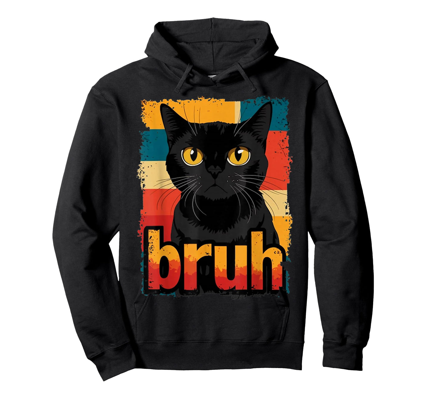 Funny Cat Bruh For Teens Boys Girls Men Women Meme Graphic T-Shirt