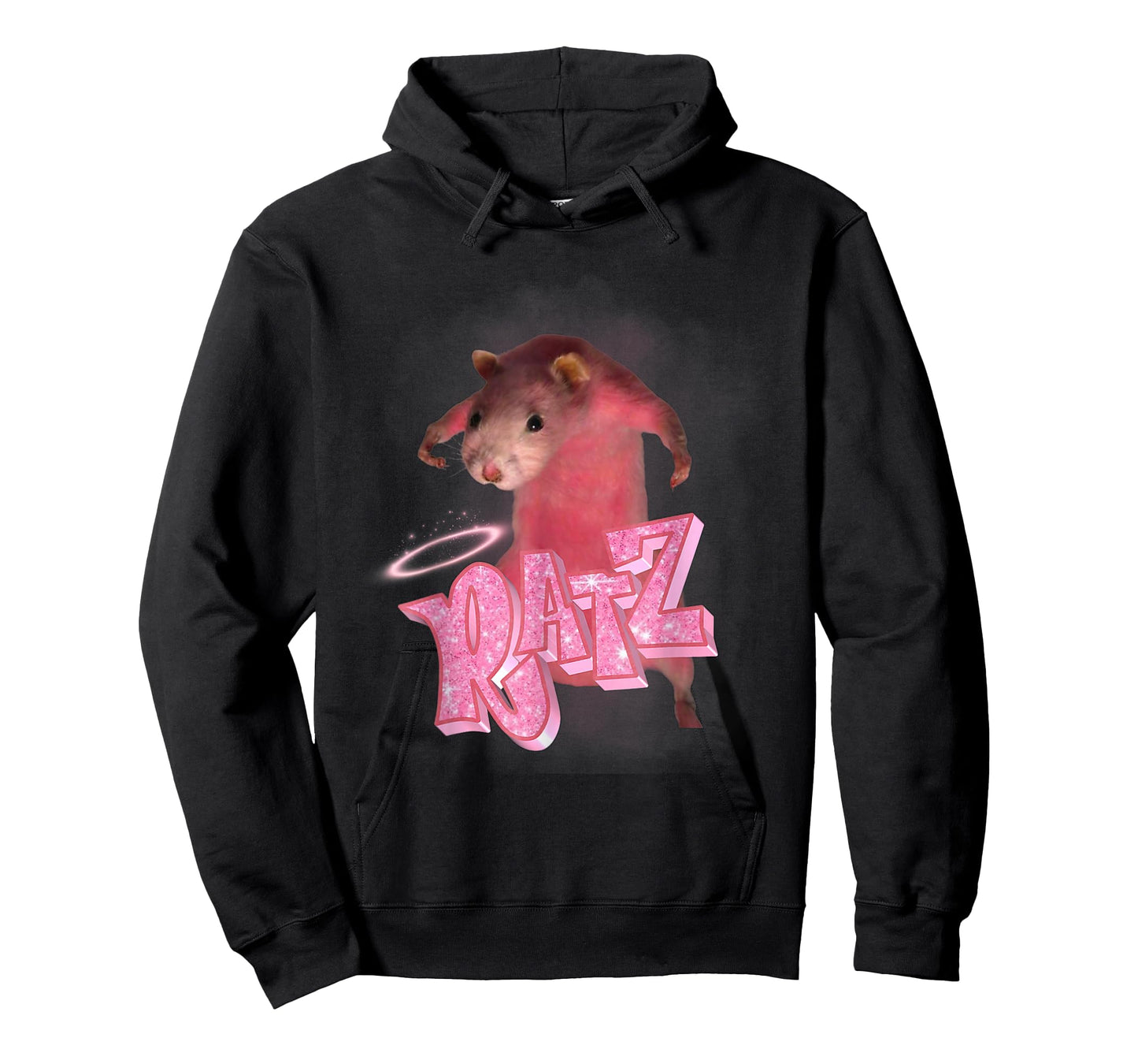 Retro Ratz - Funny Pink Rat Meme, Funny Saying T-Shirt