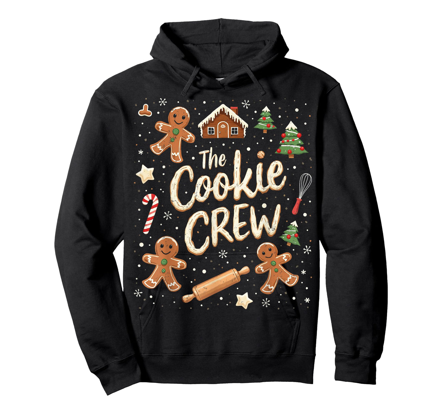 Christmas Baking The Cookie Crew Gingerbread Crew T-Shirt