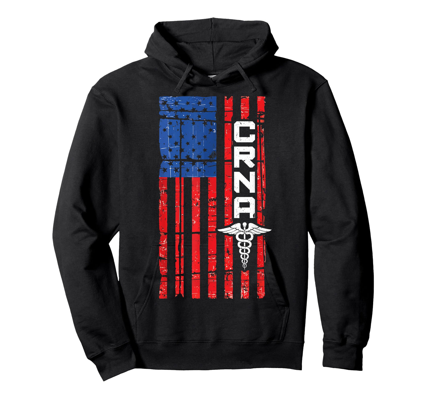 CRNA American Flag USA T-Shirt For Proud Nurses T-Shirt