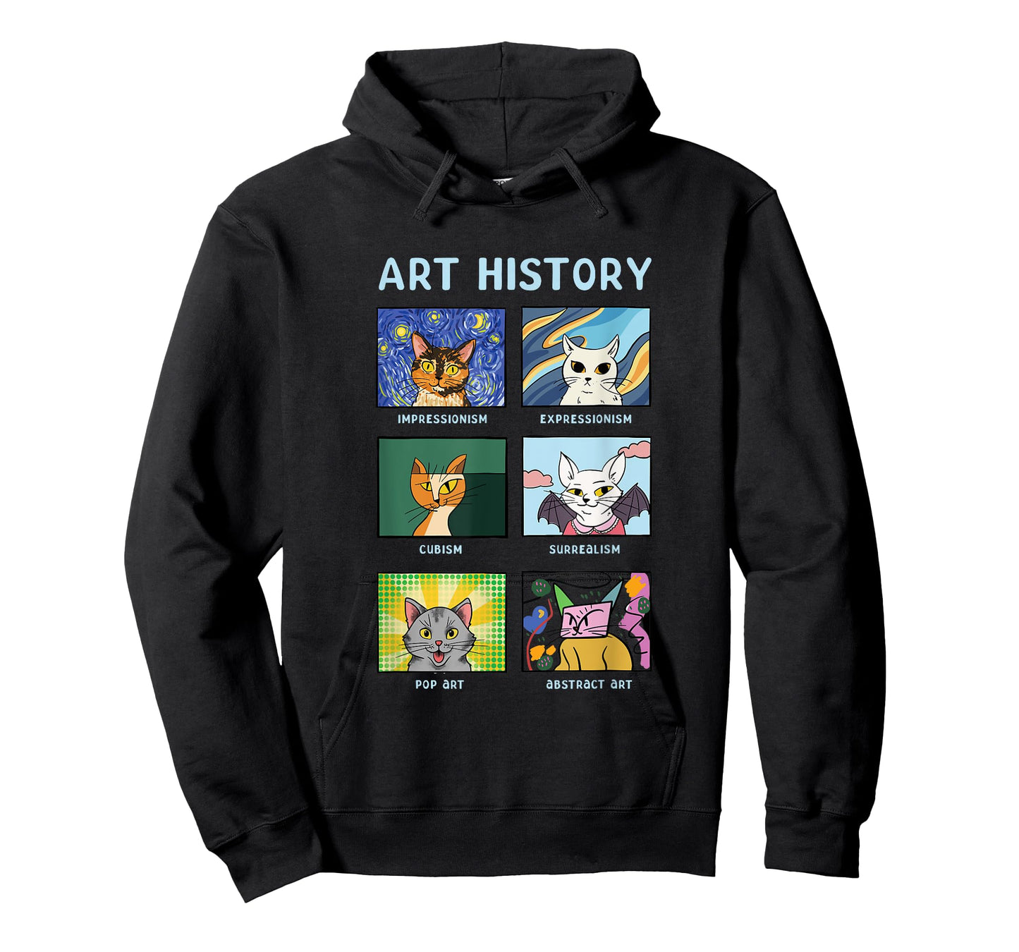 Art History Cats Fine Arts Cat for Art Collector T-Shirt
