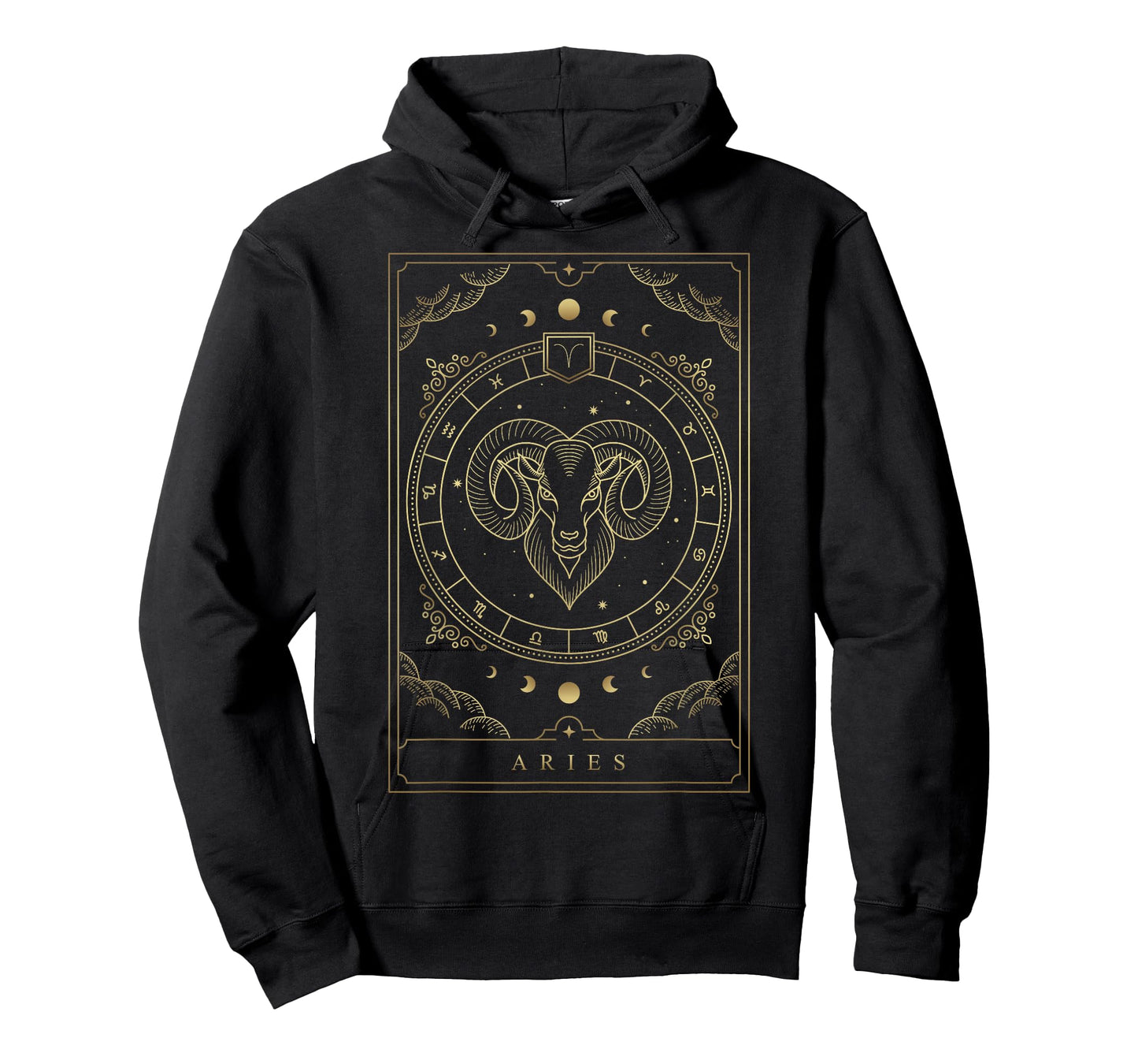Aries Horoscope and Zodiac Constellation Symbol T-Shirt