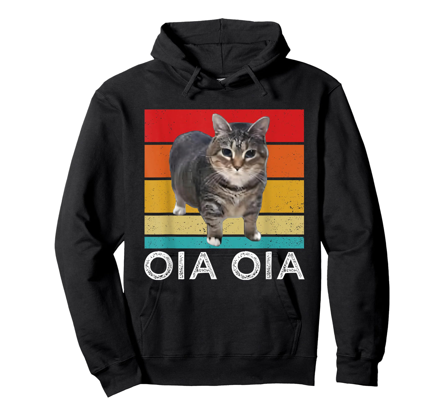 Oia Cat Meme I Wake Up Engage in Tomfoolery Oiia Cat Spinnin T-Shirt for Men Women Girls Kids
