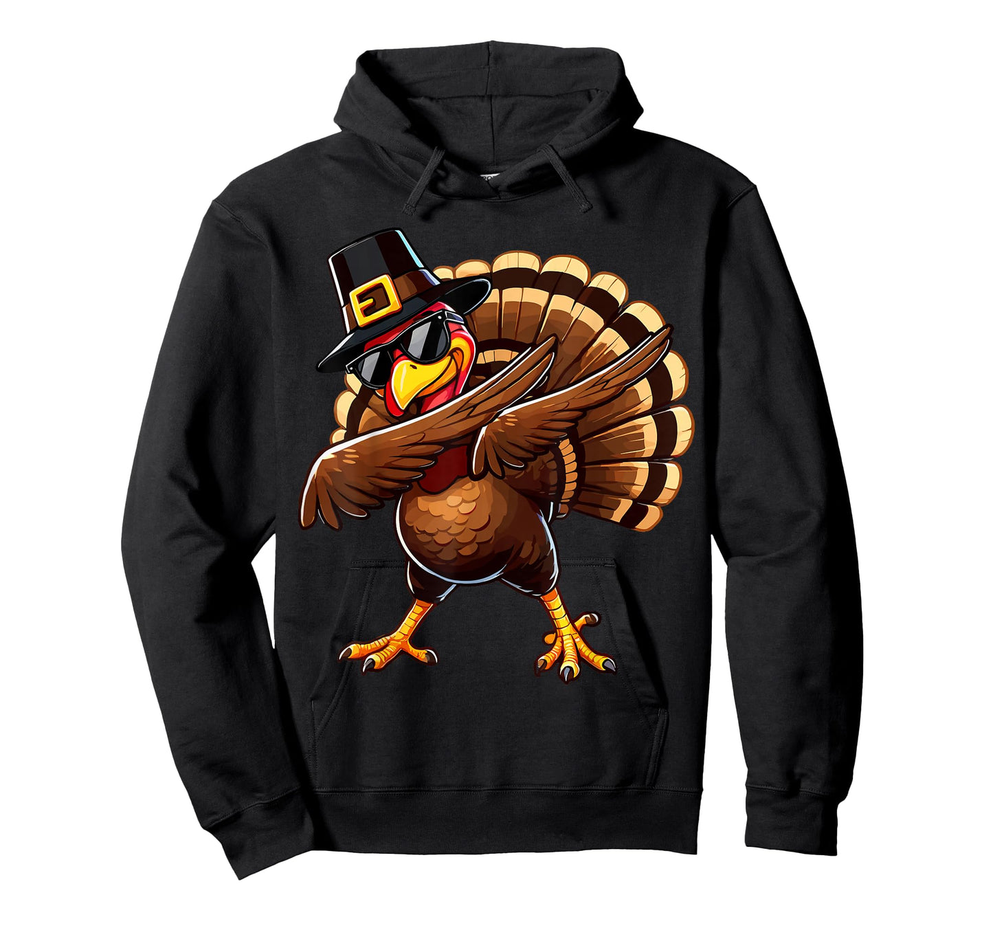 Turkey Dabbing Thanksgiving T-Shirt
