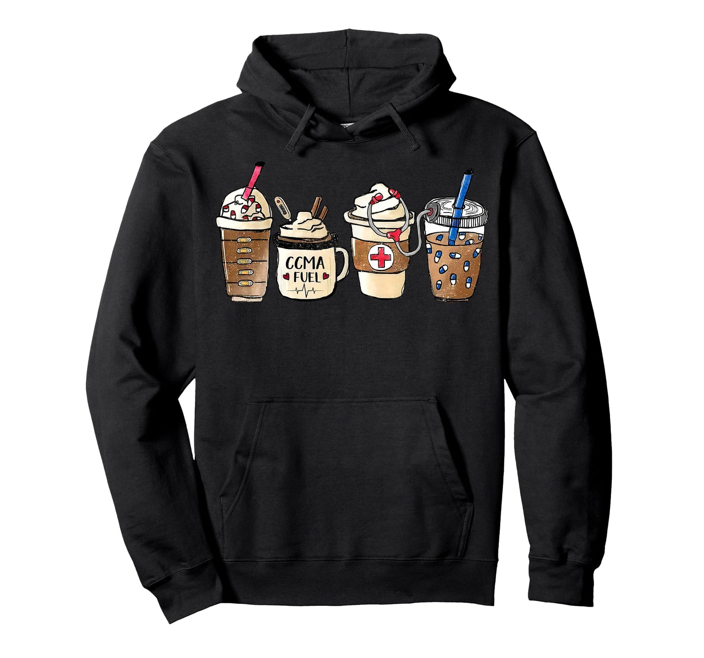 Coffee CCMA Fuel Certified Clinical Medical Assistant T-Shirt