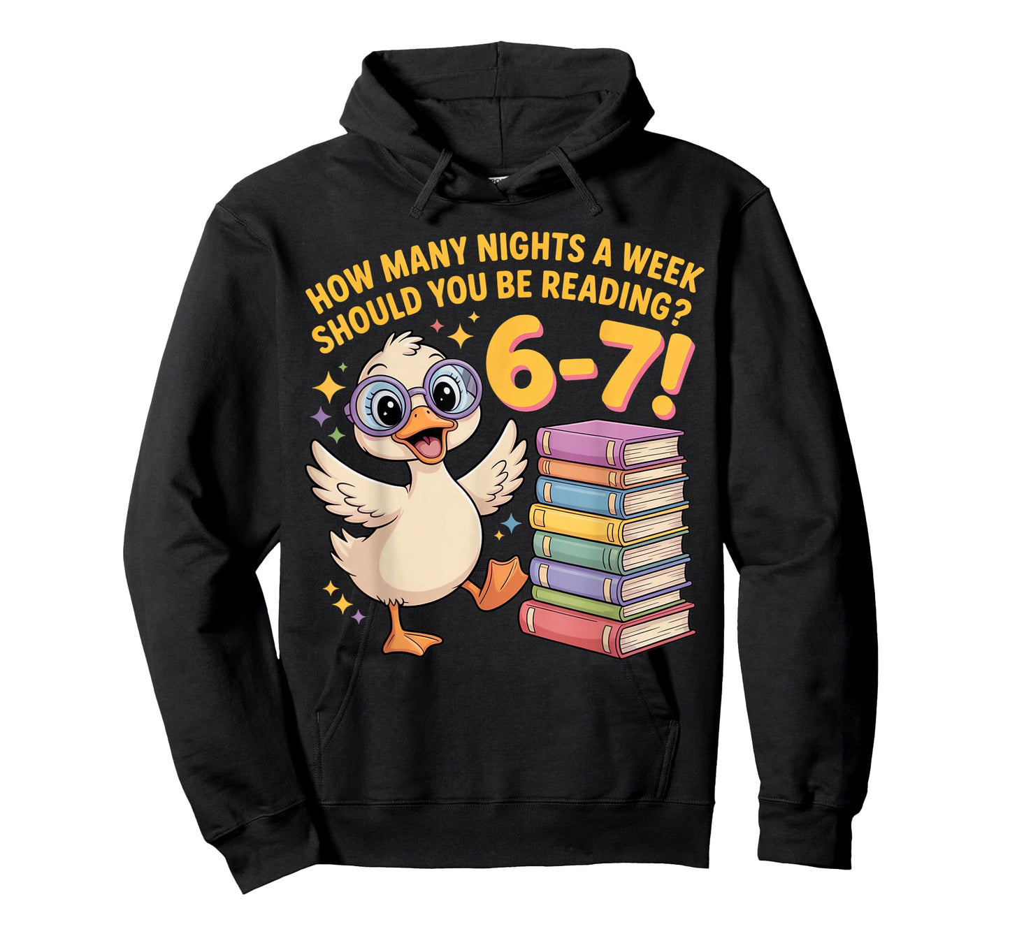 How Many Night A Week Should You Be Reading 67 Teacher Goose T-Shirt