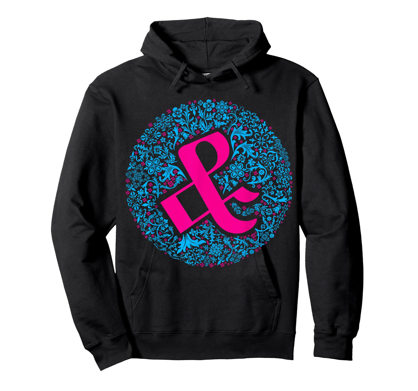 & Ampersand Floral Typography Art for Font Nerds T-Shirt