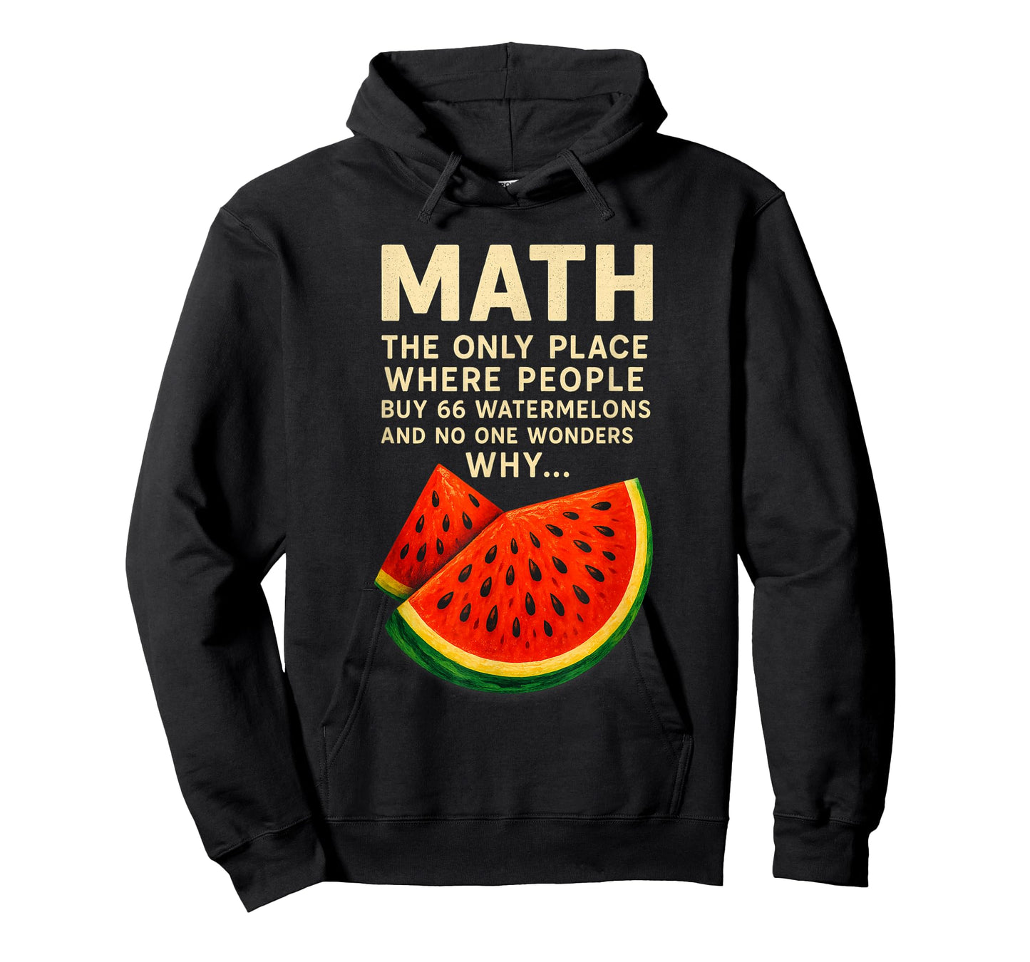 Math and Watermelons Mathematics Calculation Numbers T-Shirt