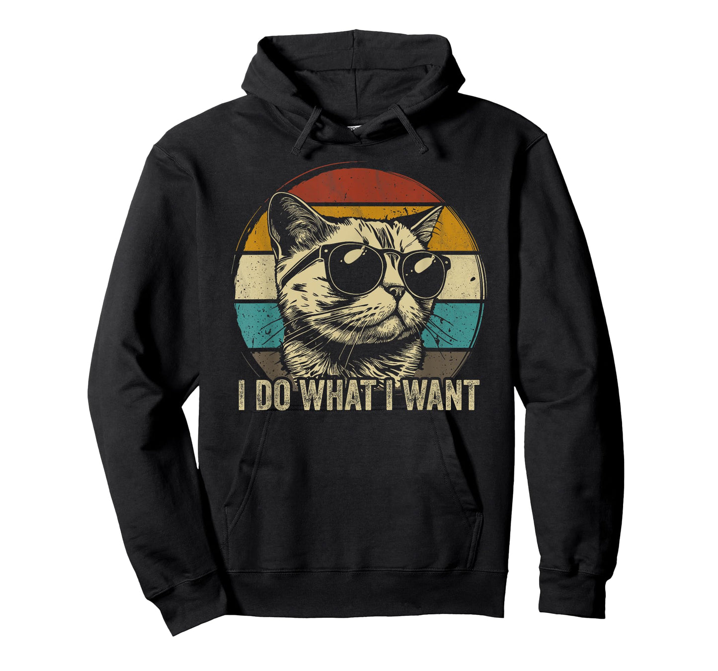 Retro I do what I want cat funny cat lover retro T-Shirt