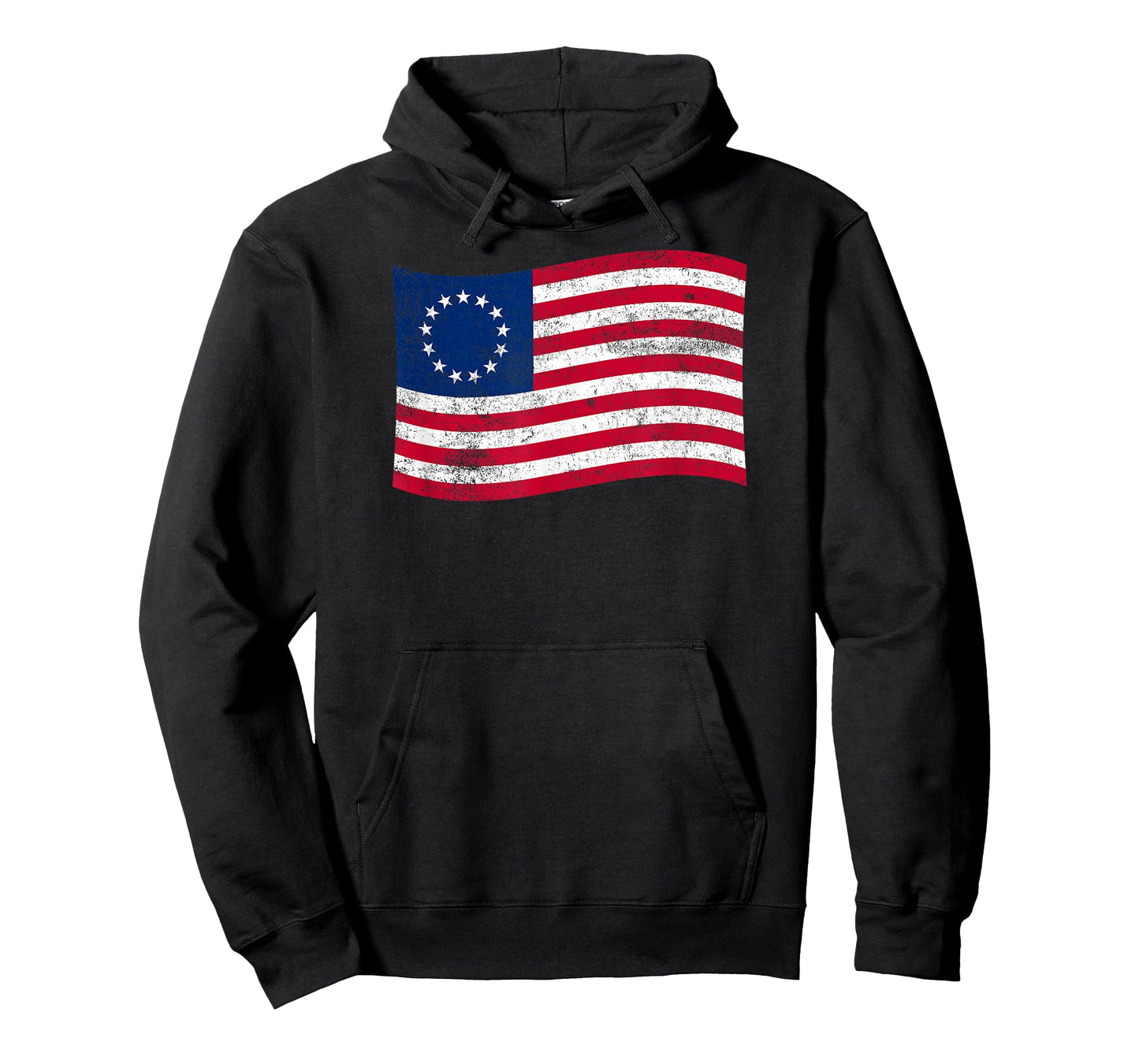 Betsy Ross Flag 13 Colonies – American History Patriotic T-Shirt