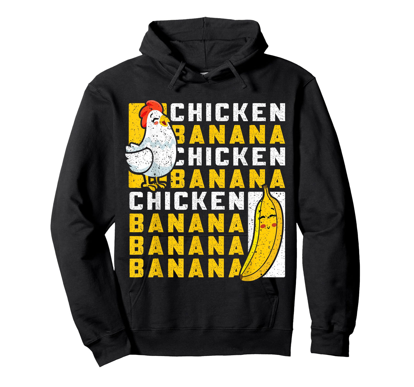 Chicken and Banana Dance Funny Fruit Meme for Women Men Kids T-Shirt