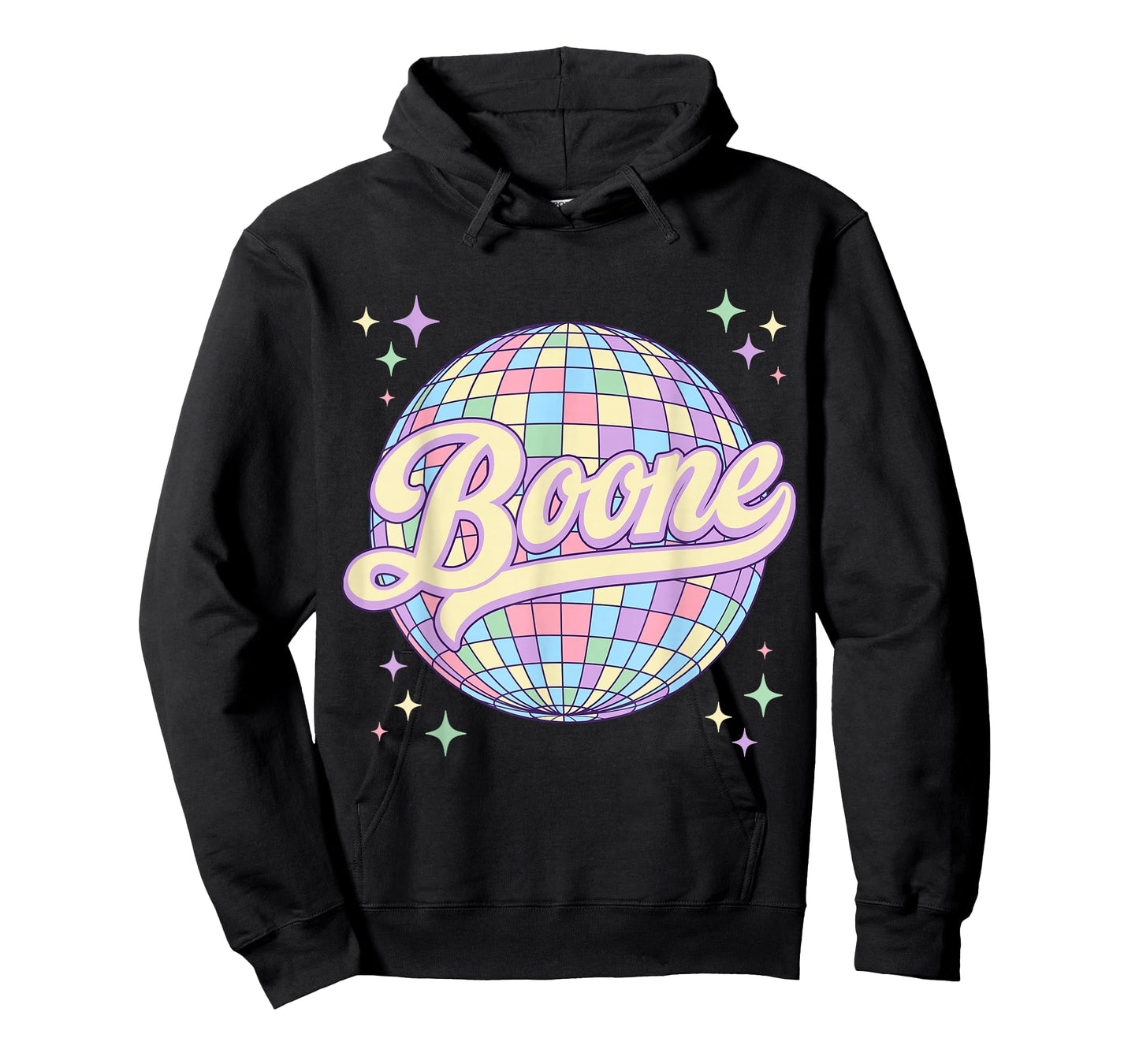 Retro Boone First Name Personalized Disco 80s Birthday T-Shirt
