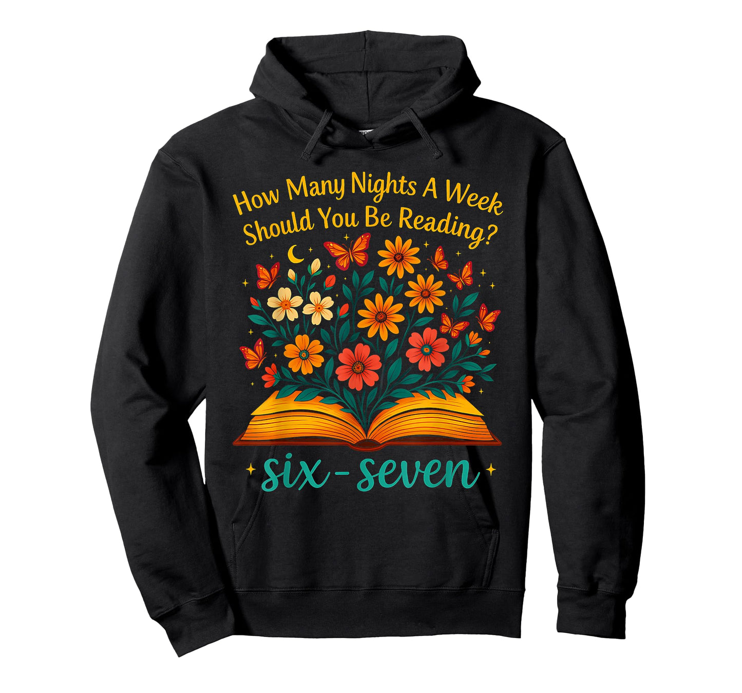 How Many Night A Week Should You Be Reading 67 Meme Floral T-Shirt