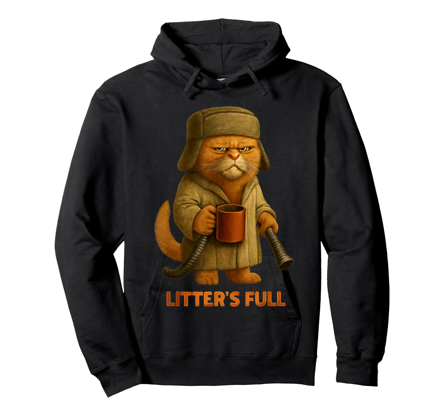 Litter’s Full Cat Parody Tee T-Shirt