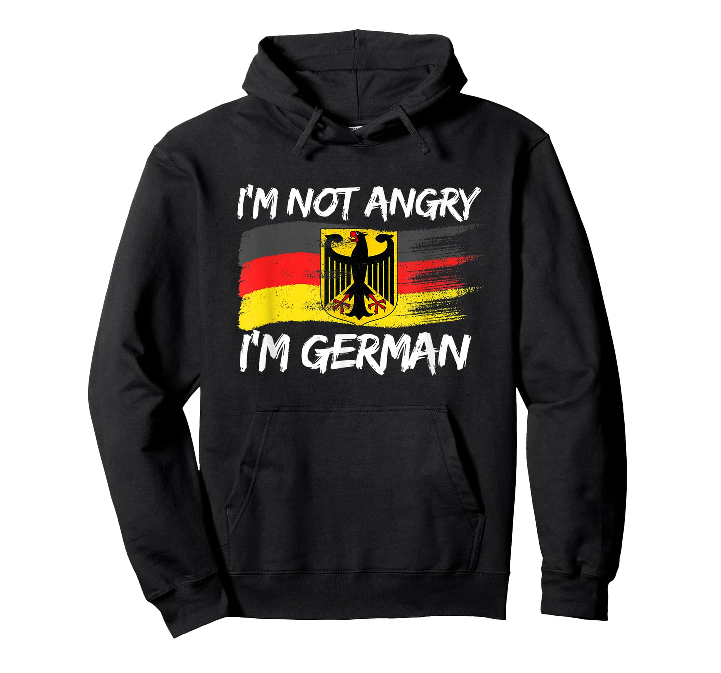 I'm Not Angry I'm German Funny Eagle Germany Oktoberfest T-Shirt