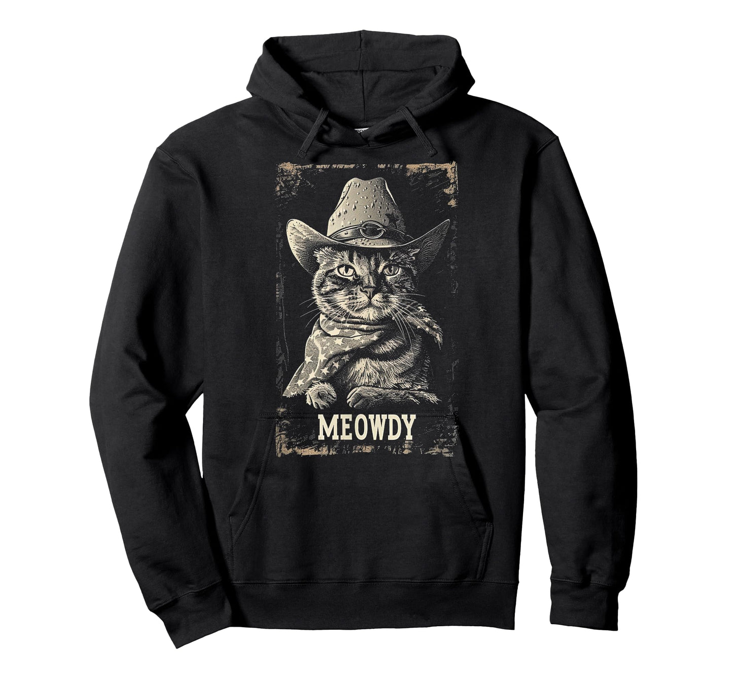 Meowdy Cat, Cowboy Kitten, Country Music T-Shirt