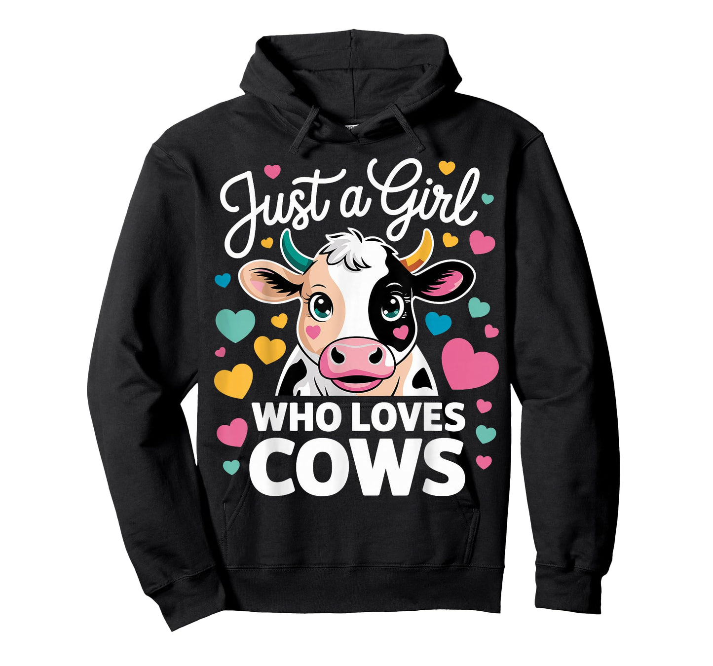 Cow Just A Girl Who Loves Cows T-Shirt