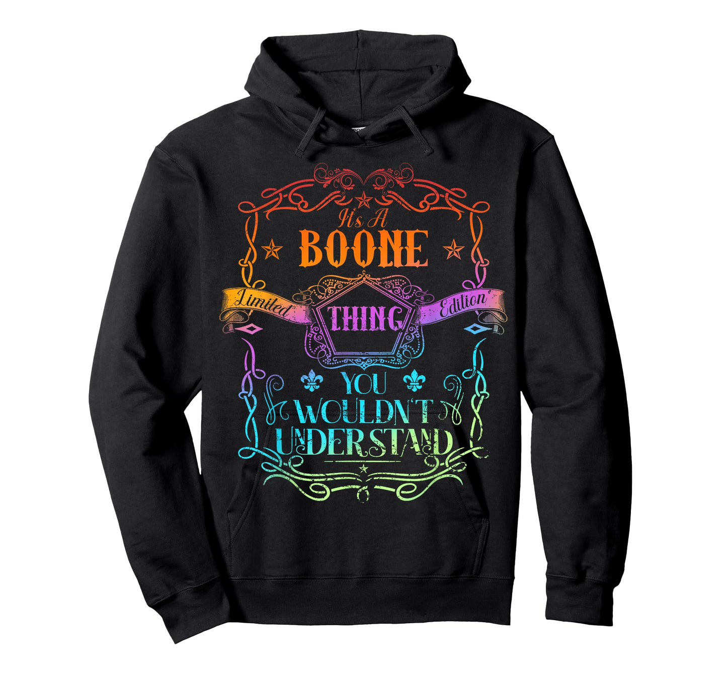 Boone Family Name I Love Boone Personalized Vintage T-Shirt