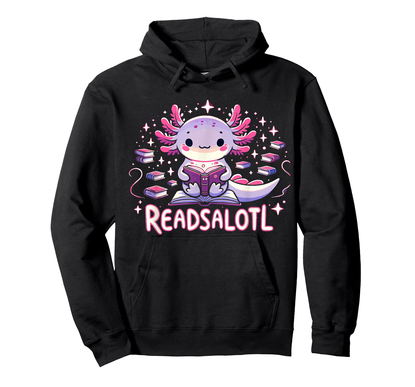 Axolotl Books Readsalotl Reading Bookworm Boys Girls Kids T-Shirt