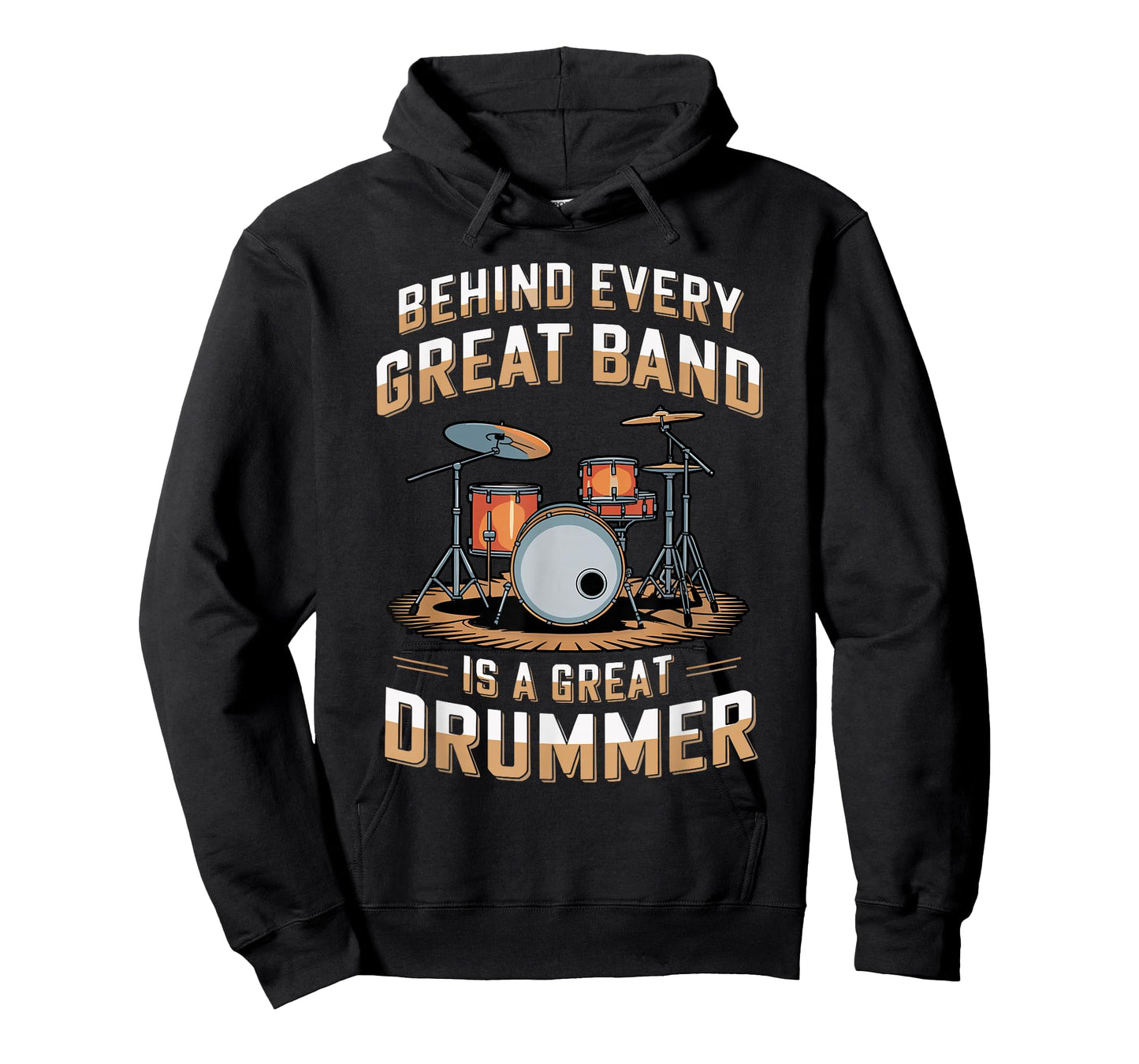 Great Band Snare Drum Drumming Music Instrument Drummer T-Shirt