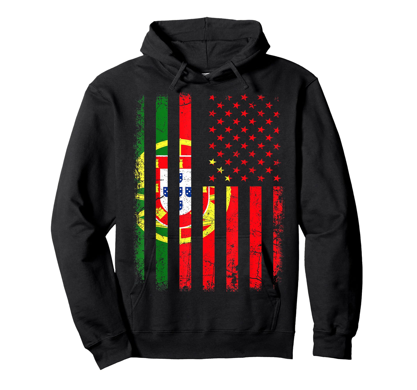 Portuguese American Flag Portugal America Pride Heritage T-Shirt