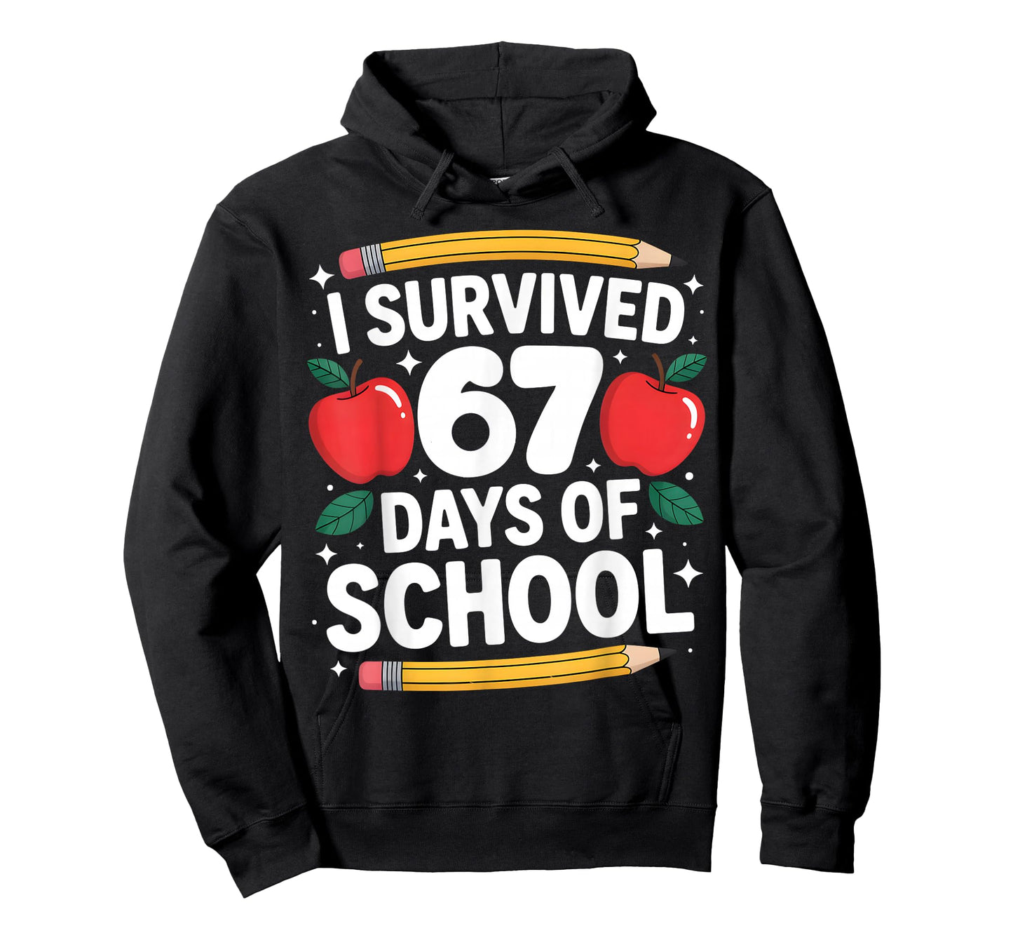 I Survived 67 Days of School Funny 67 Meme Teachers Students T-Shirt