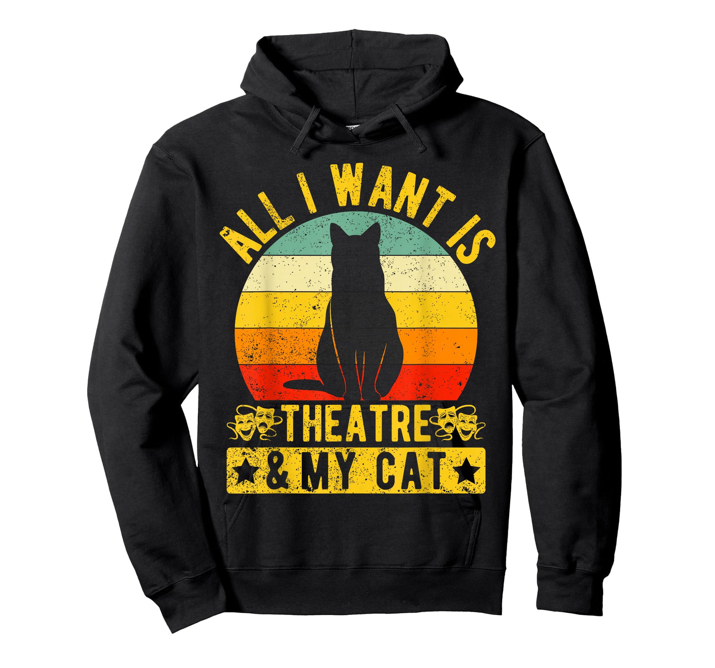 Music Theatre All I Want My Cat & Theatre Actors Broadway T-Shirt