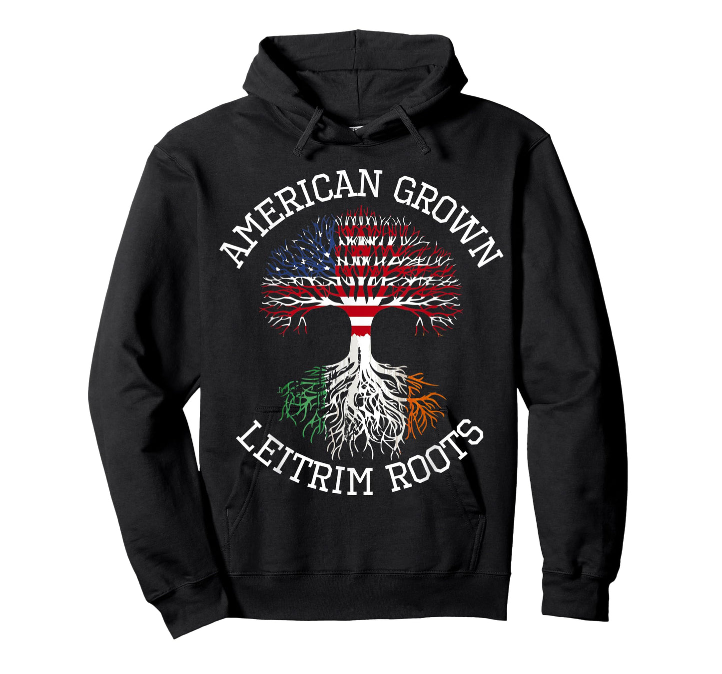 American Grown Co. Leitrim Irish Roots Ireland Heritage T-Shirt
