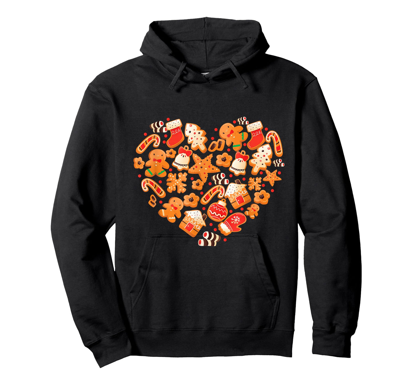 Bake Baking Gingerbread Man Christmas Cookie Heart T-Shirt